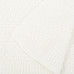 Suave y Ecológica Manta de Bambú Toquilla Tricot Blanca 75x90 de BimbiDreams - Confort y Calidad para Bebés